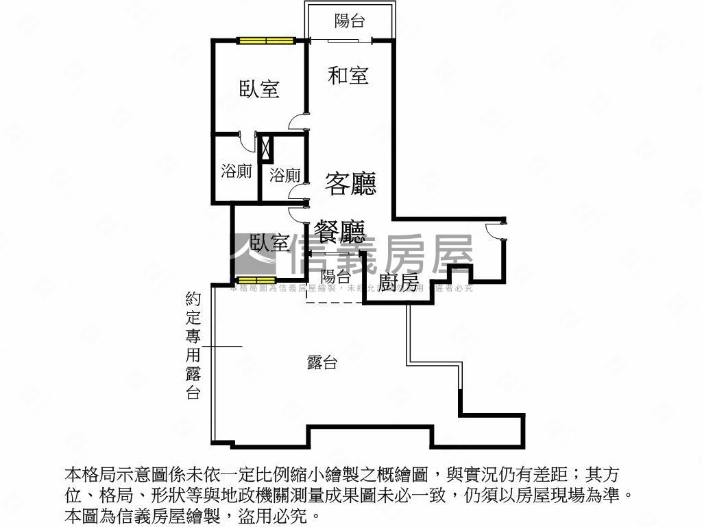 鳳鳴重劃區森朗Ａ１露臺戶房屋室內格局與周邊環境