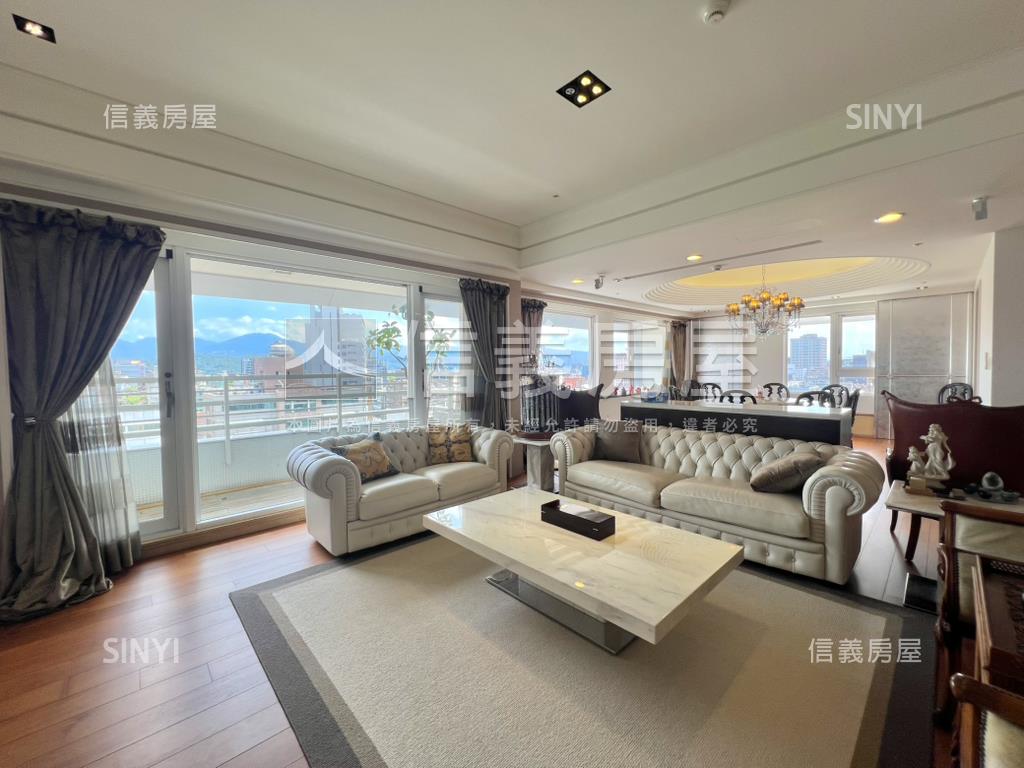 忠泰建設邊間質感高樓房屋室內格局與周邊環境