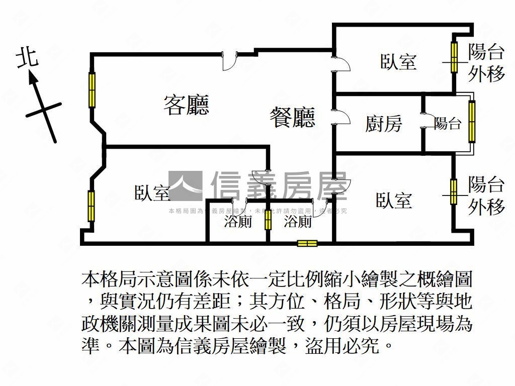 麗寶新傳次頂樓三房車位房屋室內格局與周邊環境