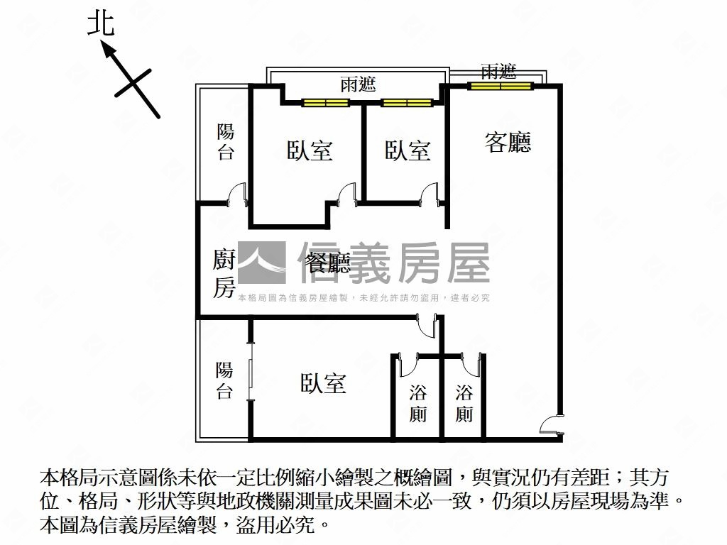 近南港．朗朗晴６全新三房房屋室內格局與周邊環境