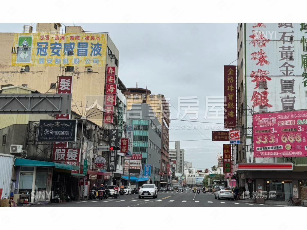 近一中篤行路上金店面房屋室內格局與周邊環境