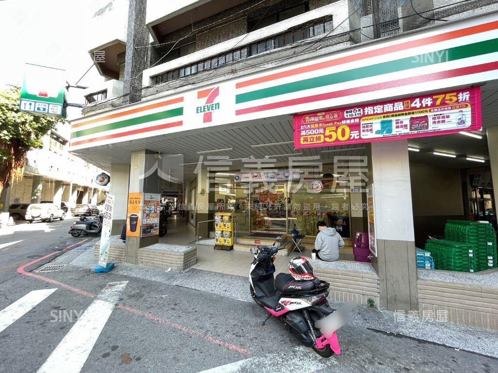 近一中篤行路上金店面房屋室內格局與周邊環境