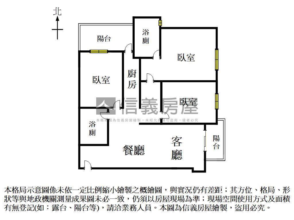 近東區★新東琚三房平車房屋室內格局與周邊環境