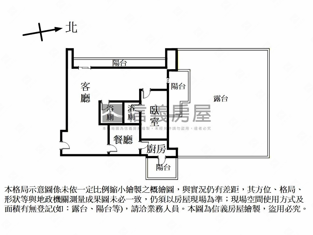 天母磺溪景觀露台房屋室內格局與周邊環境