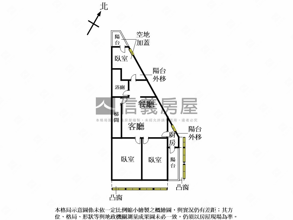 近北市稀有３樓美寓房屋室內格局與周邊環境