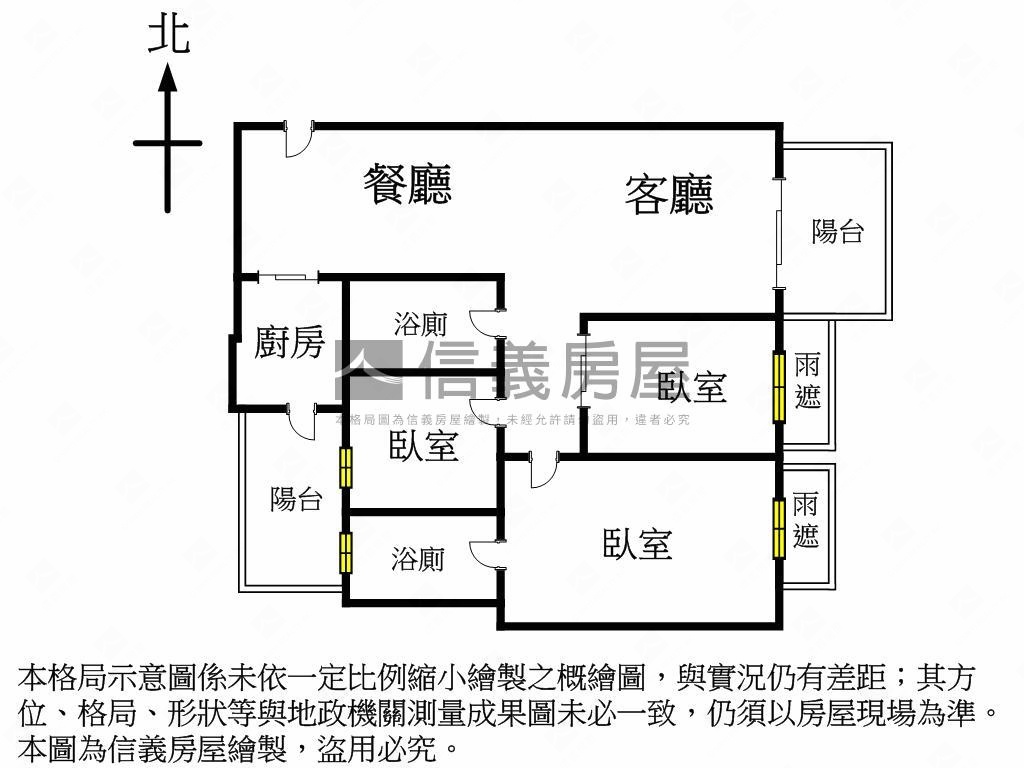 臻芯如邑｜邊間｜三房平車房屋室內格局與周邊環境
