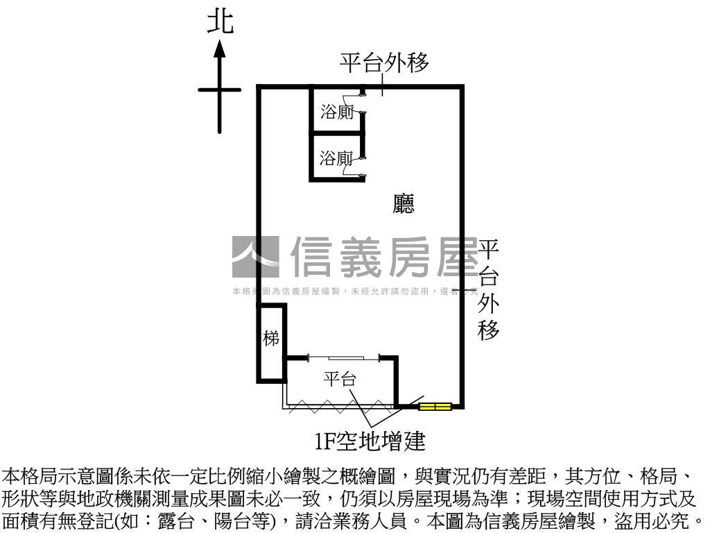 合江漂亮大面寬１樓房屋室內格局與周邊環境