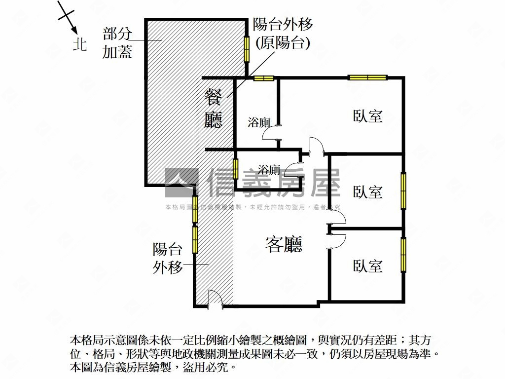 【東區】二樓三房整新美宅房屋室內格局與周邊環境