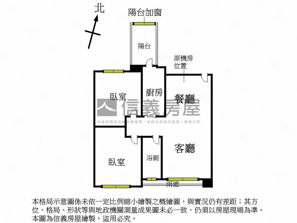 好久不見‧力麒青春２房房屋室內格局與周邊環境