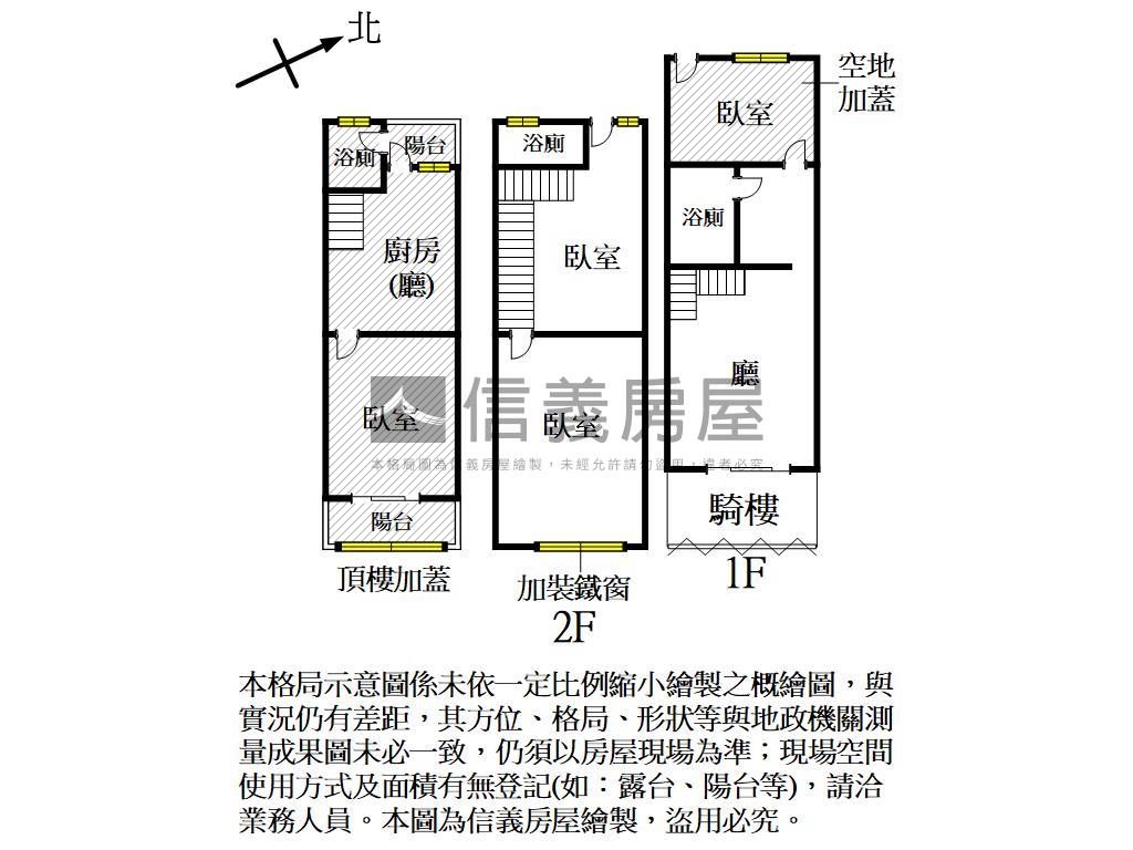 美濃活巷採光騎樓美透天房屋室內格局與周邊環境