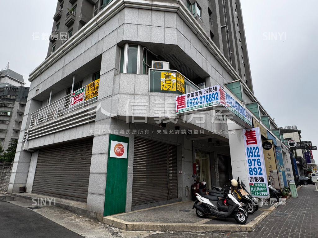 正五權路邊間高質感金店面房屋室內格局與周邊環境