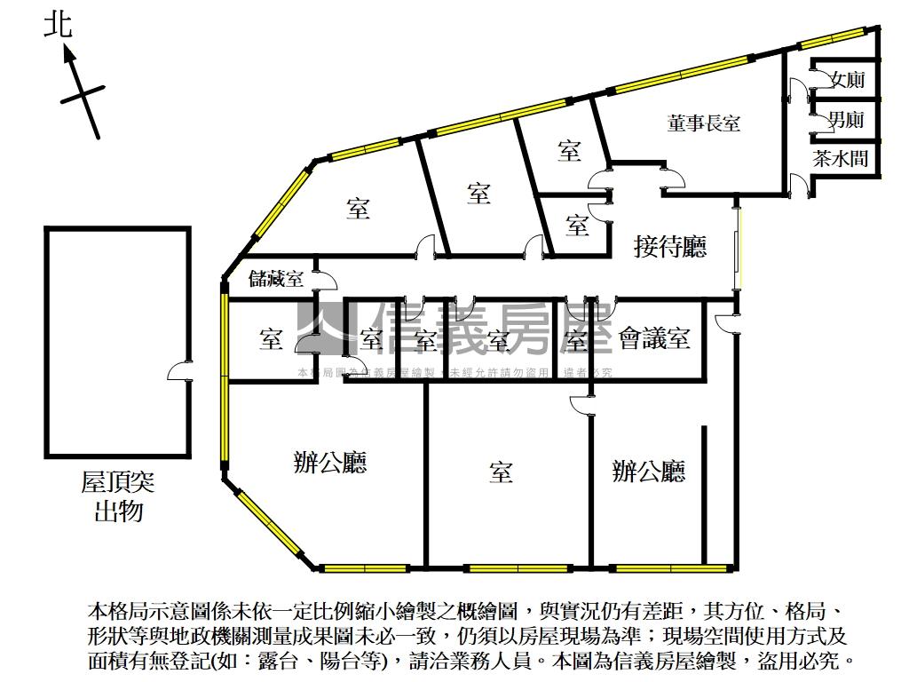 面公園南京東聯合第一辦公房屋室內格局與周邊環境