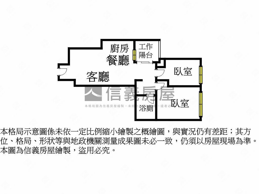 來自頂樓兆璞開禧兩房車位房屋室內格局與周邊環境