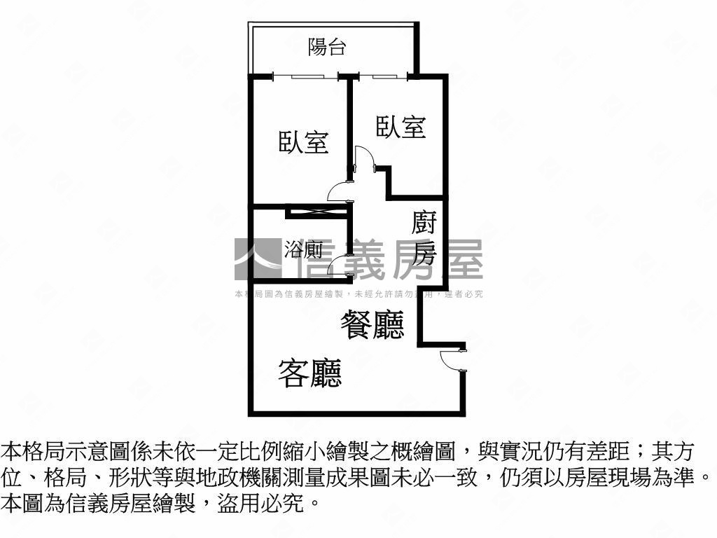 興富發港灣１號院２房房屋室內格局與周邊環境