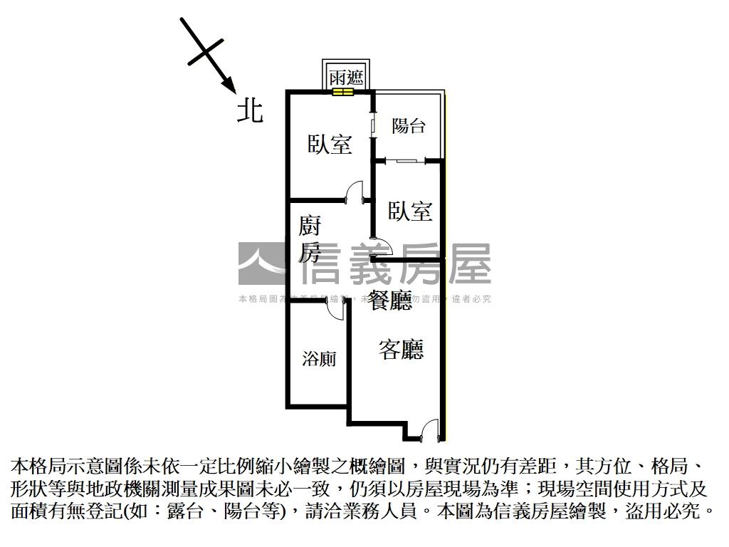 板南線捷運精美兩房好入住房屋室內格局與周邊環境