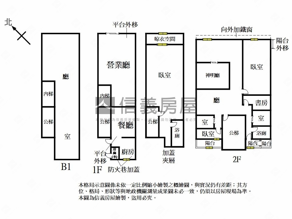 獨家專任臨江街起家厝房屋室內格局與周邊環境