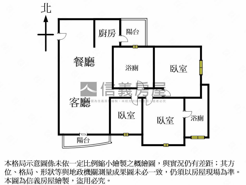 佳茂敦品３房雙平車視野美房屋室內格局與周邊環境
