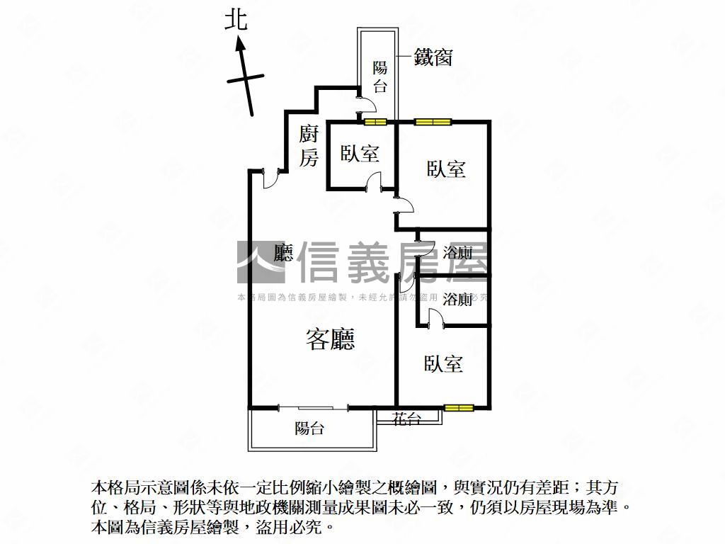 科工館漫步綠廊道三房房屋室內格局與周邊環境