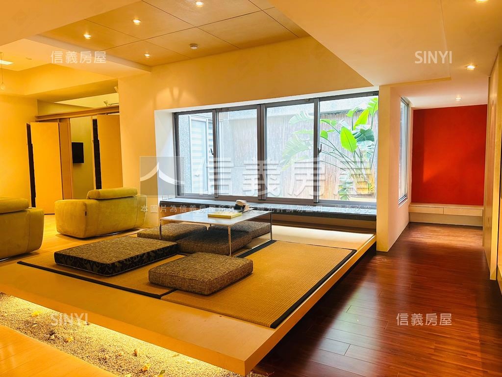 臨公園庭院一樓房屋室內格局與周邊環境