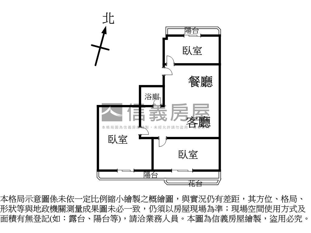 中正區稀有住辦超值釋出房屋室內格局與周邊環境