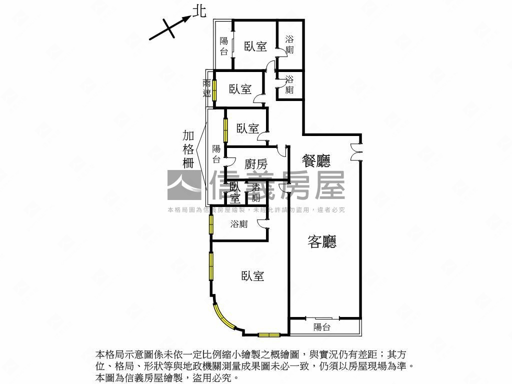 百達馥麗全新未住俯瞰勤美房屋室內格局與周邊環境