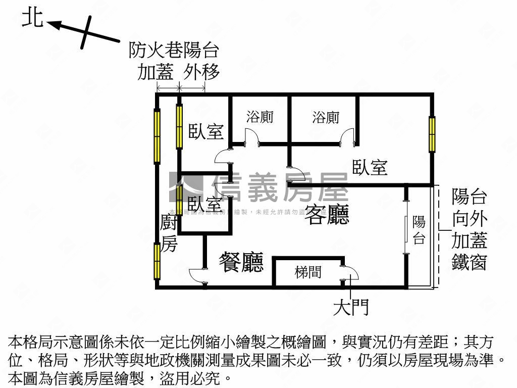 近復興崗捷運便利生活三房房屋室內格局與周邊環境