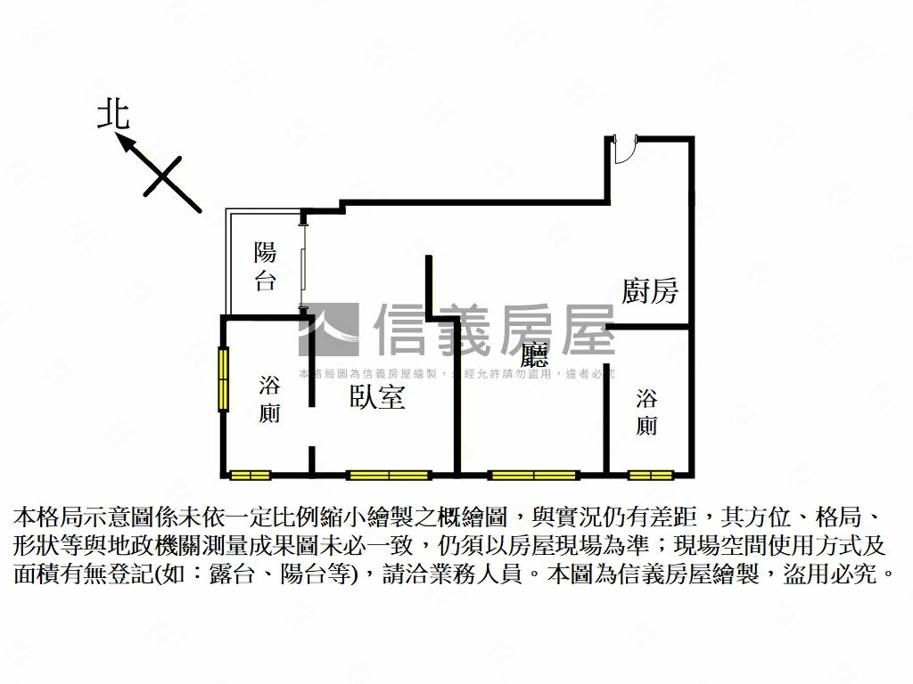 寶舖ＣＡＲＥ高樓１３Ｆ房屋室內格局與周邊環境
