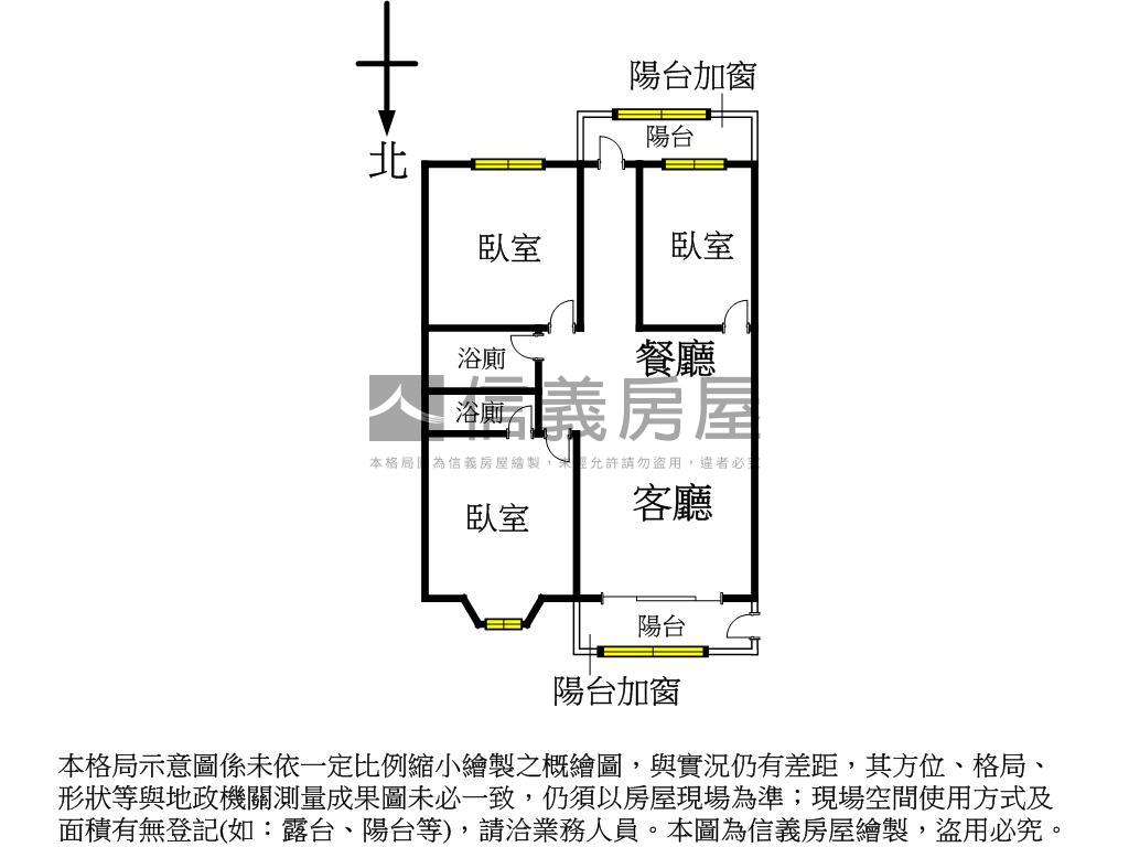 超美裝潢３房雙車位房屋室內格局與周邊環境