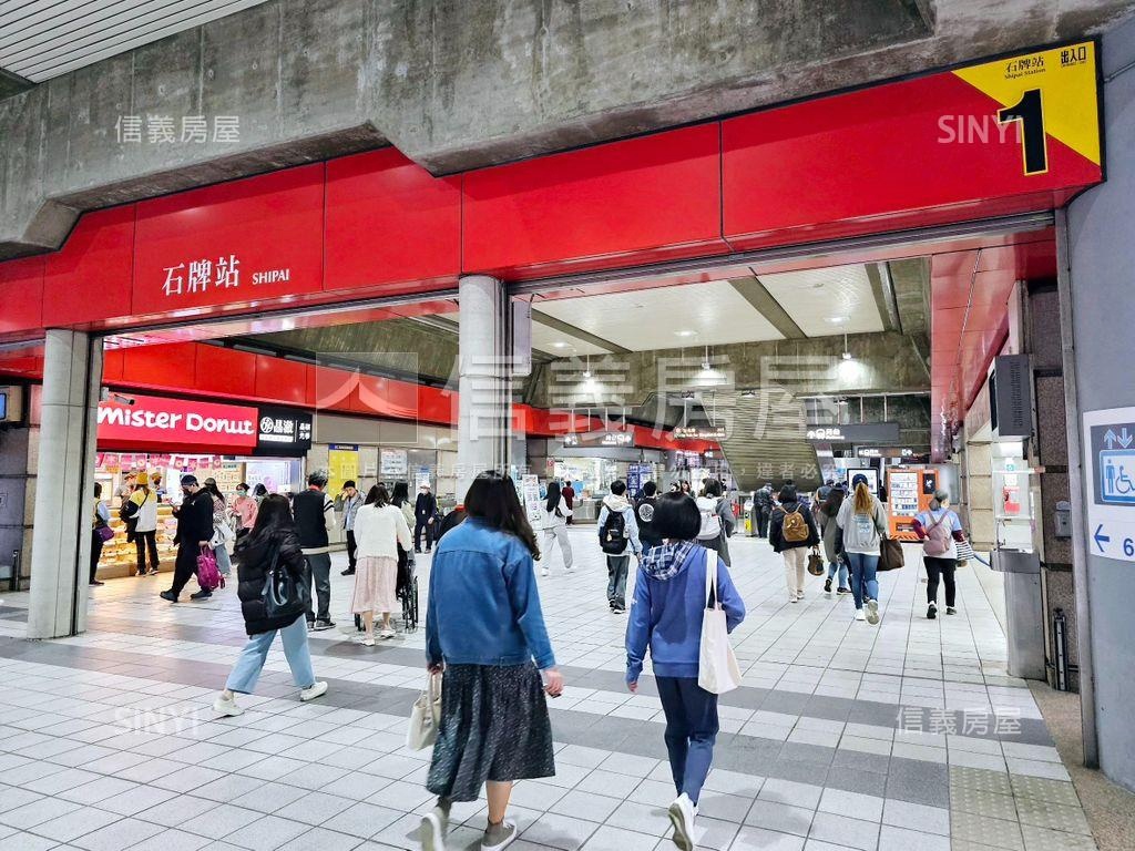 石牌商圈黃金三角店面房屋室內格局與周邊環境