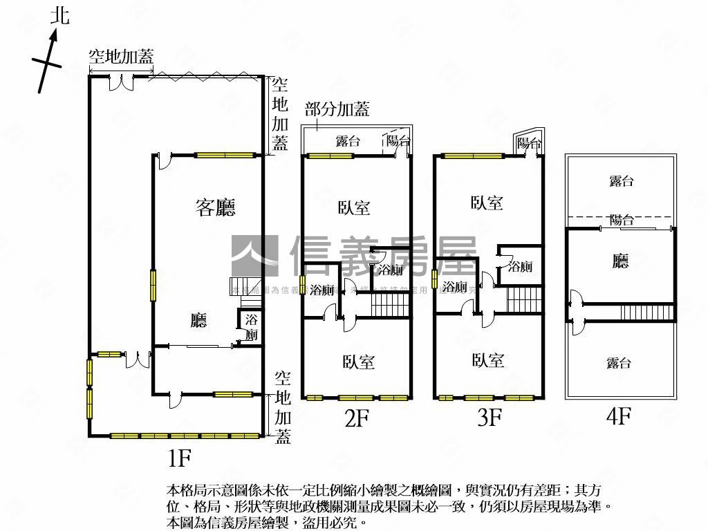 面寬８米８大地坪角間別墅房屋室內格局與周邊環境