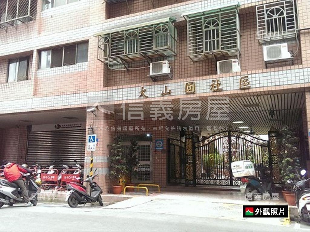 大山圓精美電梯兩房房屋室內格局與周邊環境
