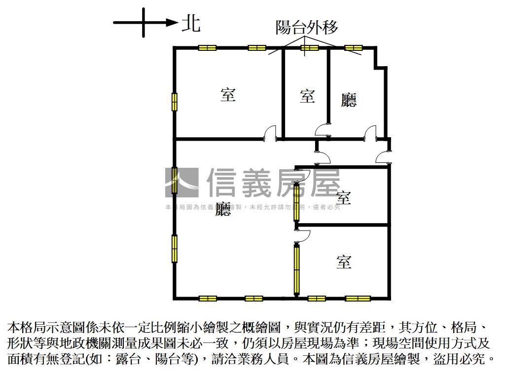 元利帷幕辦公大樓房屋室內格局與周邊環境