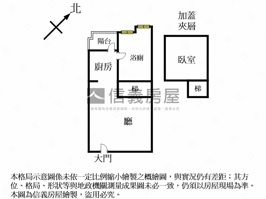 特區Ｆ１稀有陽台美套房屋室內格局與周邊環境