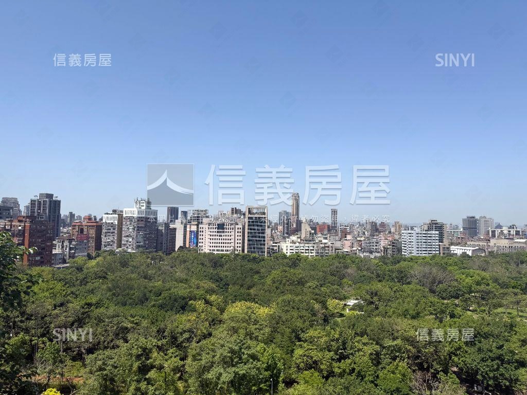 正面大安森林公園電梯三房房屋室內格局與周邊環境