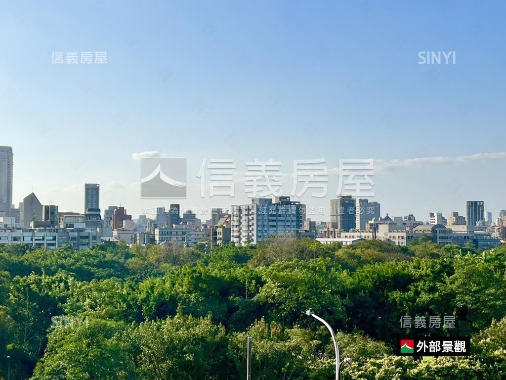 正面大安森林公園電梯三房房屋室內格局與周邊環境