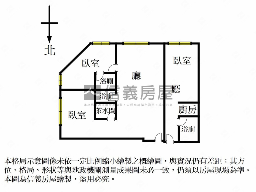 【稀有】捷運電梯三房房屋室內格局與周邊環境