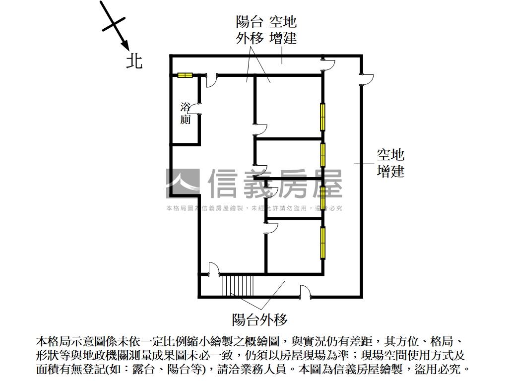 中安街診所庭園一樓房屋室內格局與周邊環境