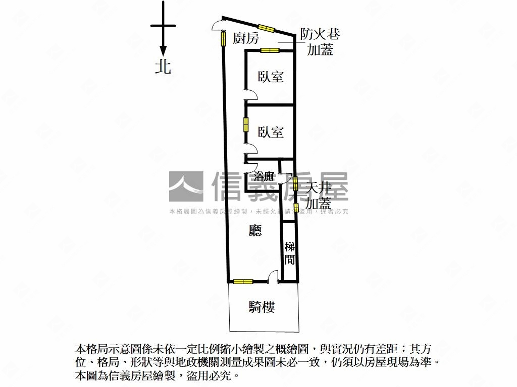 府中捷運一樓房屋室內格局與周邊環境