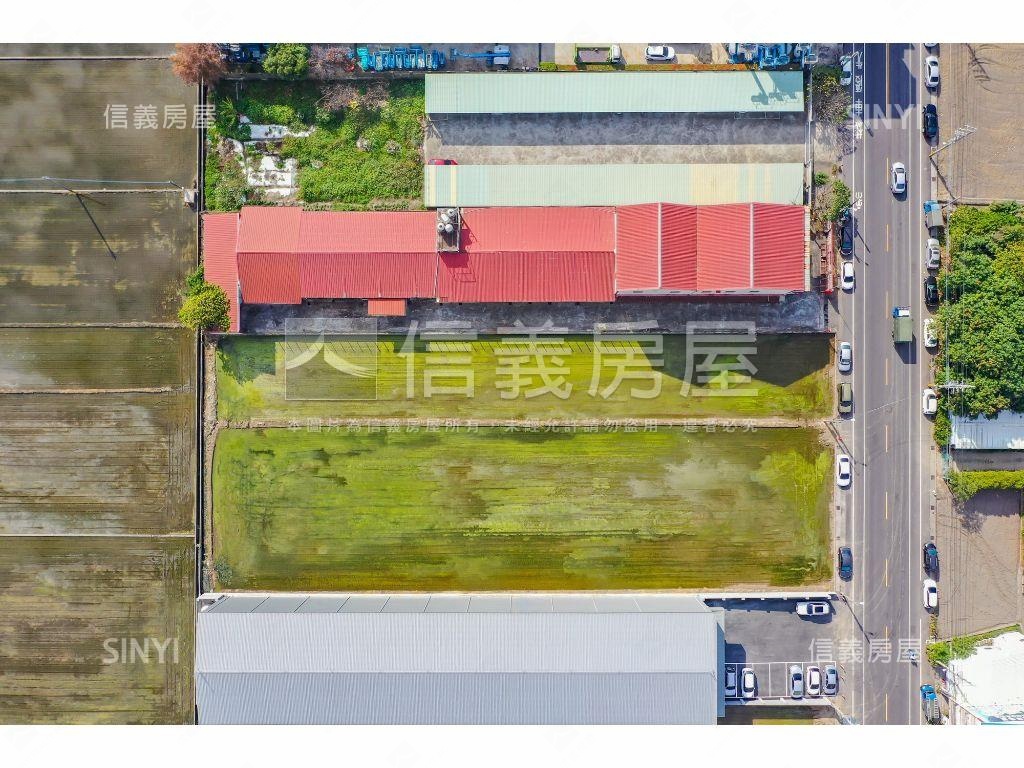 誠售正大里路臨路百坪農地房屋室內格局與周邊環境