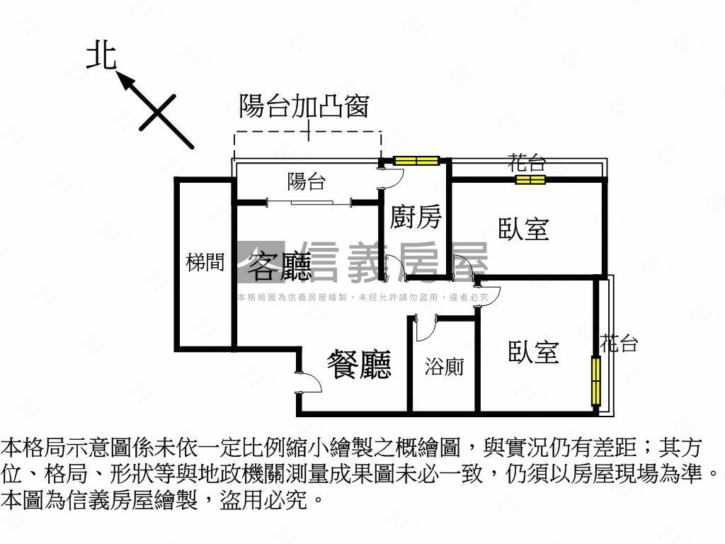 亞東捷運公園旁邊間兩房房屋室內格局與周邊環境