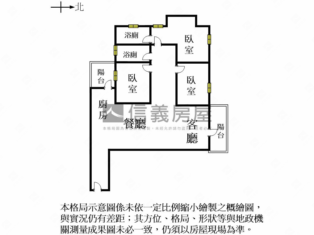 LM｜植風景景觀三房平車房屋室內格局與周邊環境