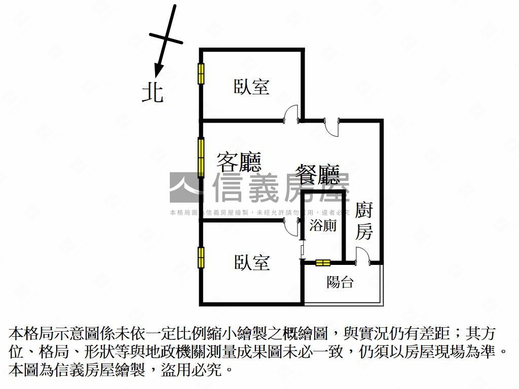 新光ＭＯＲＥ兩房精緻宅房屋室內格局與周邊環境