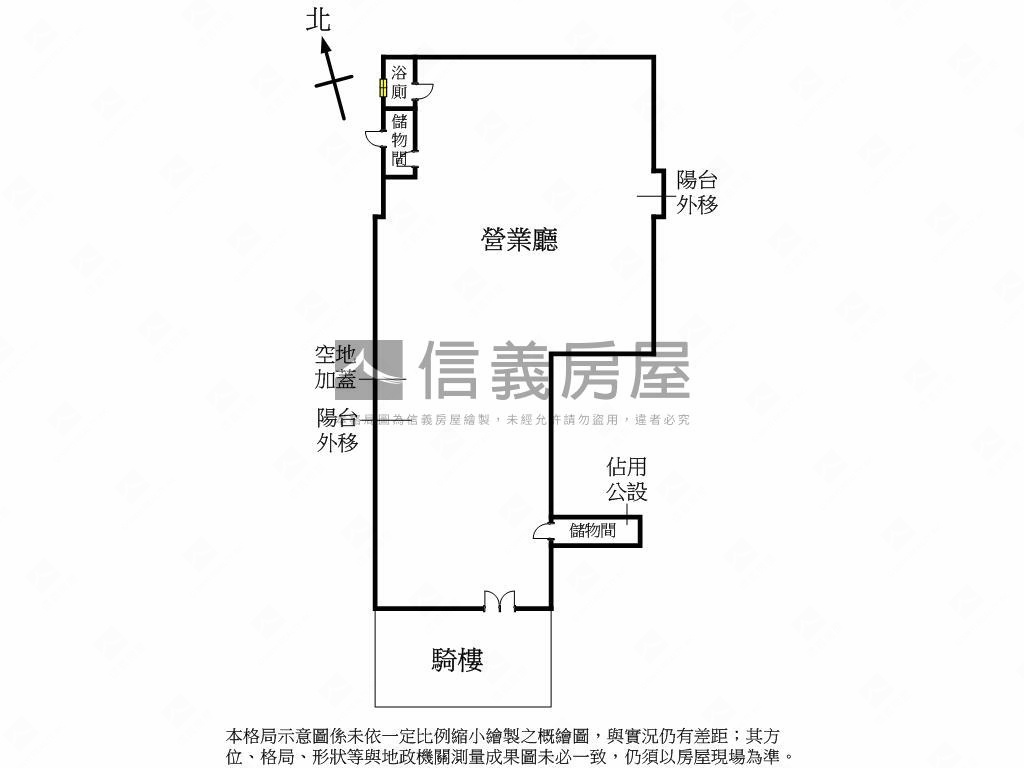 近捷運站文心路大面寬店面房屋室內格局與周邊環境