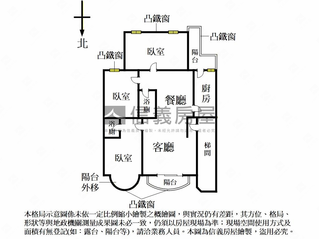 逸仙名園三房＋坡平車位房屋室內格局與周邊環境