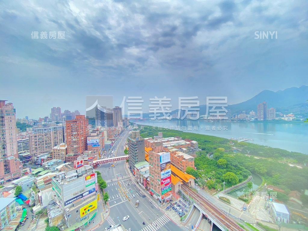 關渡山水河景雙併房屋室內格局與周邊環境
