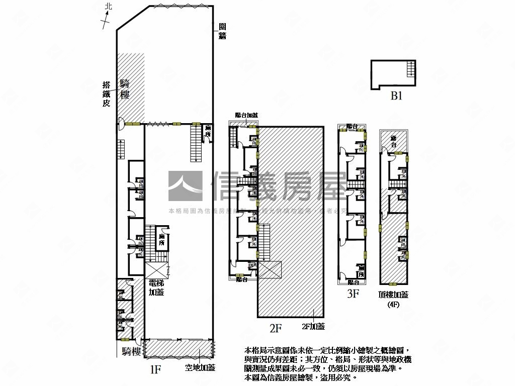 近永大路一段乙工廠房房屋室內格局與周邊環境