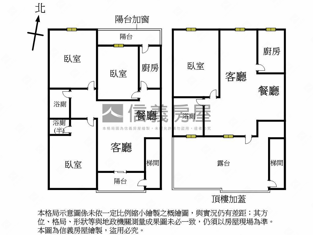 板橋車站附近頂加大空間房屋室內格局與周邊環境