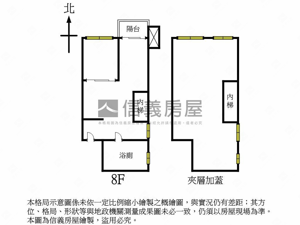 景觀邊間ＥＡＴ雙面採光房屋室內格局與周邊環境