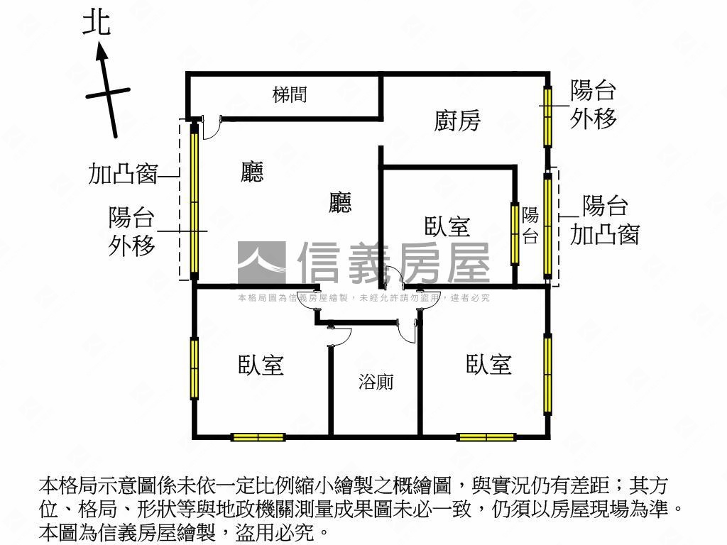 萬事幸福邊間美居房屋室內格局與周邊環境