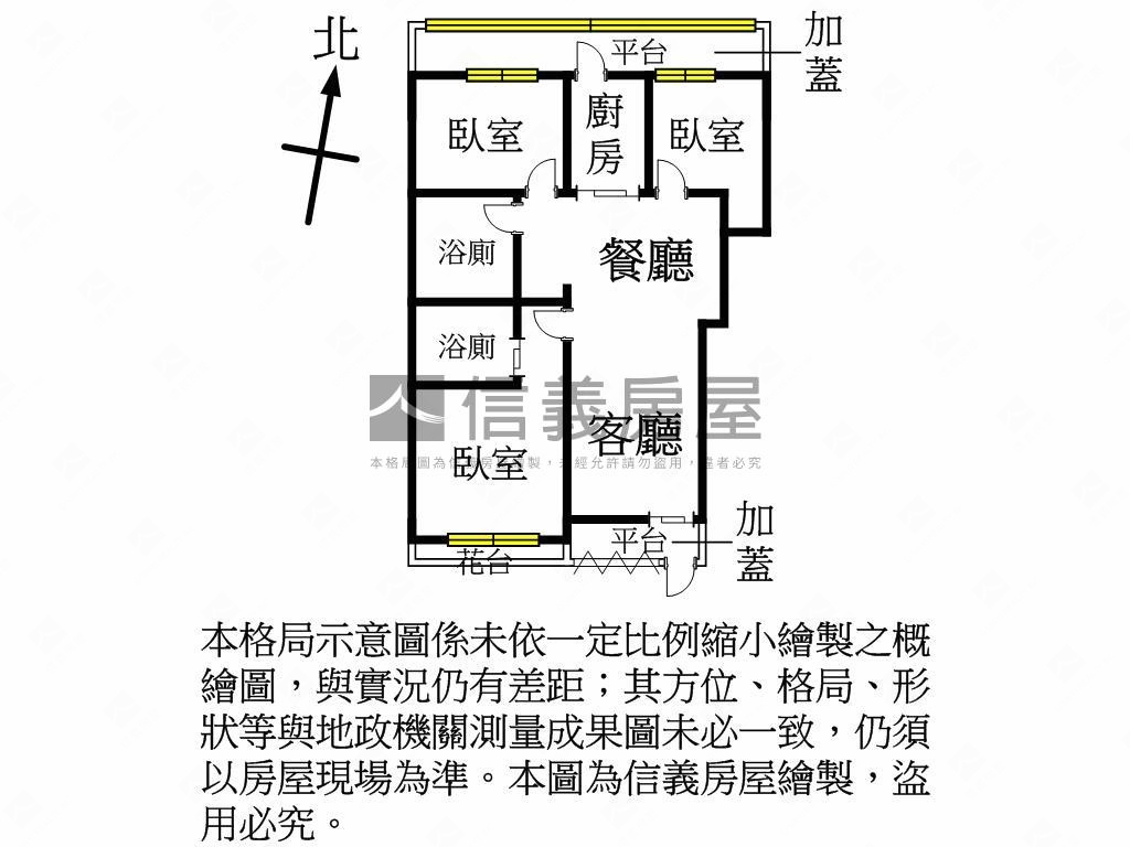 桃園新城稀有１樓３房車位房屋室內格局與周邊環境